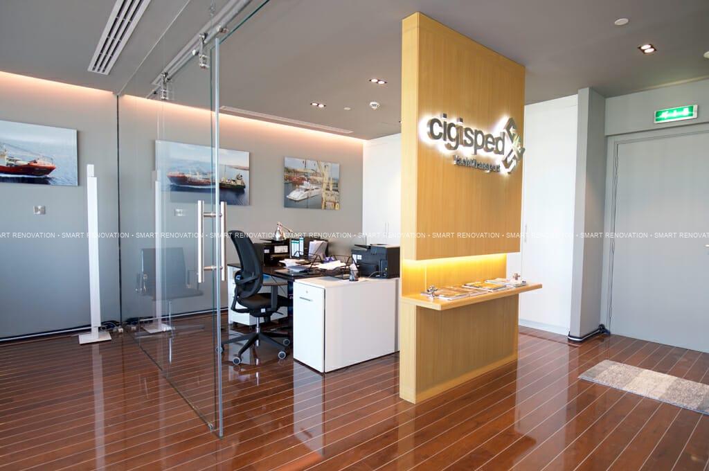 Smart Renovation Design & Fit-Out Company in Dubai presents beautiful Onyx Tower Office renovation .