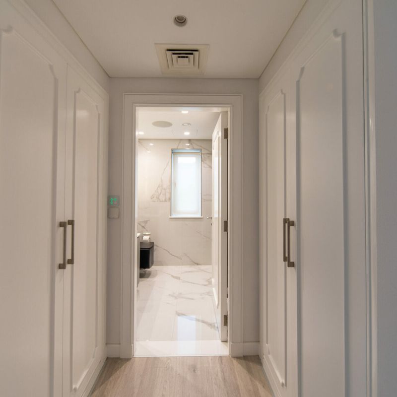 Smart Renovation Design & Fit-Out Company in Dubai presents beautiful Victory Heights villa wardrobe and bathroom renovation.