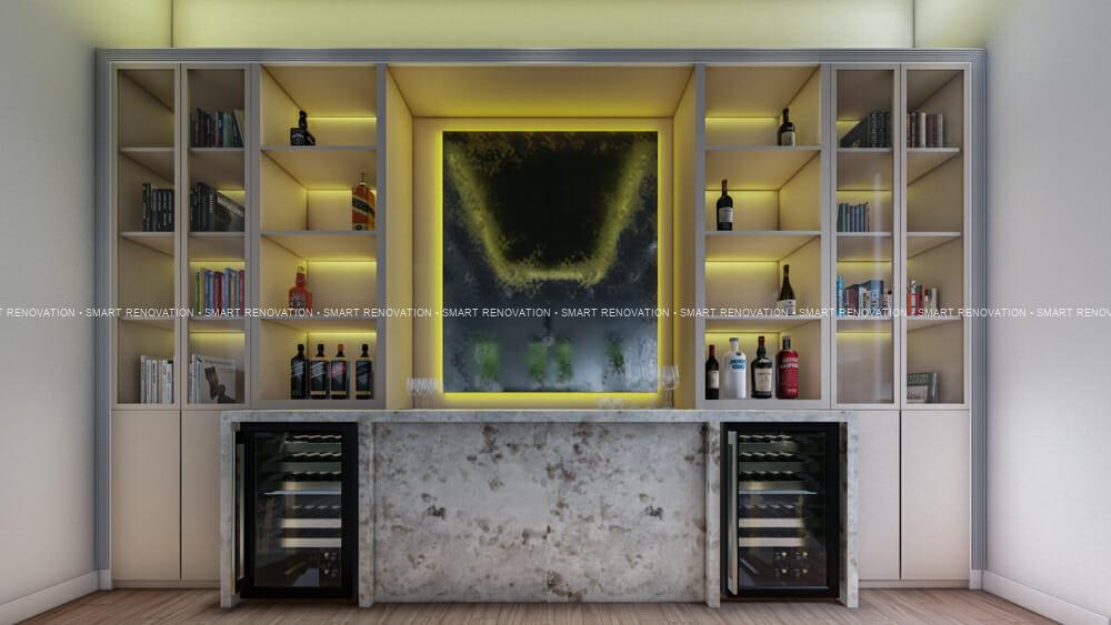 Smart Renovation Design & Fit-Out Company in Dubai presents beautiful Emirates Hills full villa renovation.