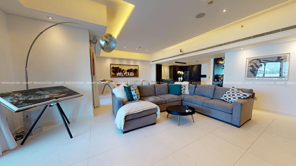 Smart Renovation Design & Fit-Out Company in Dubai presents beautiful Marina Residence Apartment renovation.