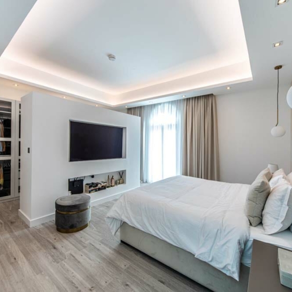 Smart Renovation Design & Fit-Out Company in Dubai presents Jumeirah Park Villa bedroom renovation.