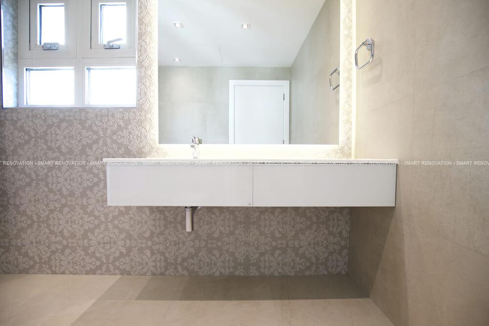Smart Renovation Design & Fit-Out Company in Dubai presents beautiful Palma townhouse bathroom renovation.