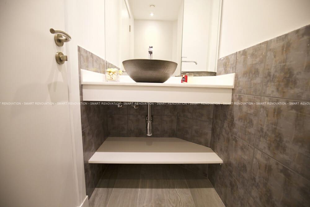 Smart Renovation Design & Fit-Out Company in Dubai presents beautiful Palma townhouse bathroom renovation.