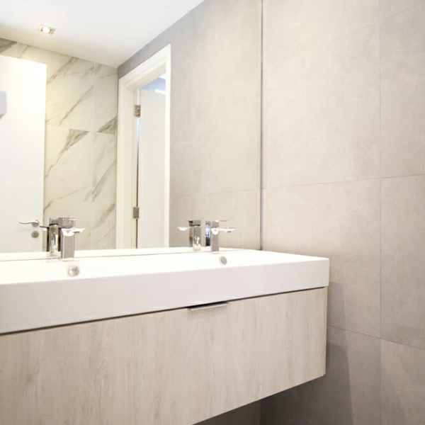 Smart Renovation Design & Fit-Out Company in Dubai presents beautiful Palma townhouse bathroom renovation.