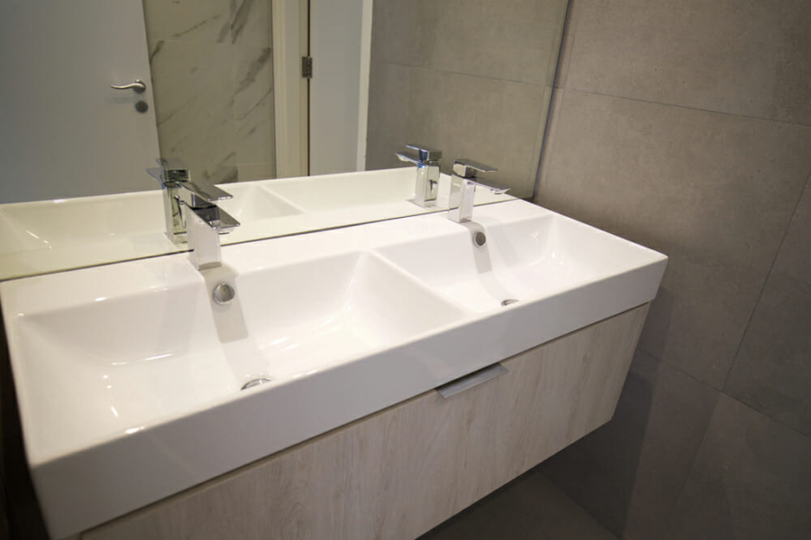 Smart Renovation Design & Fit-Out Company in Dubai presents beautiful Palma townhouse bathroom renovation.