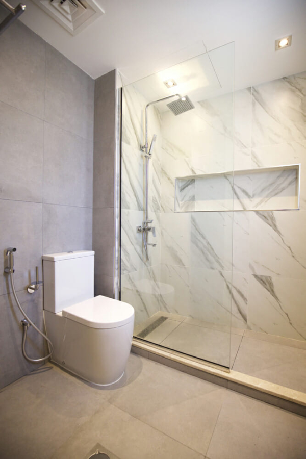 Smart Renovation Design & Fit-Out Company in Dubai presents beautiful Palma townhouse bathroom renovation.