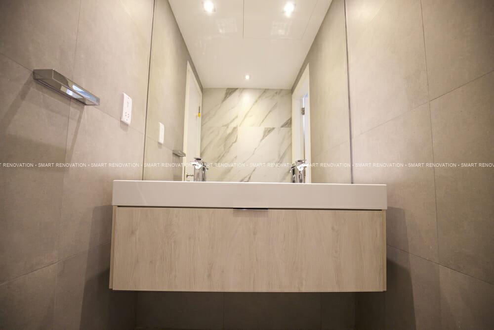 Smart Renovation Design & Fit-Out Company in Dubai presents beautiful Palma townhouse bathroom renovation.
