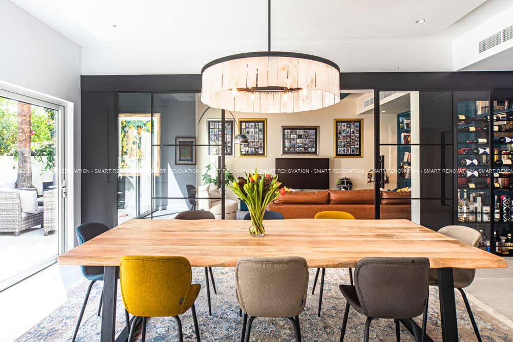 Smart Renovation Design & Fit-Out Company in Dubai presents beautiful Hermes villa dining room renovation.