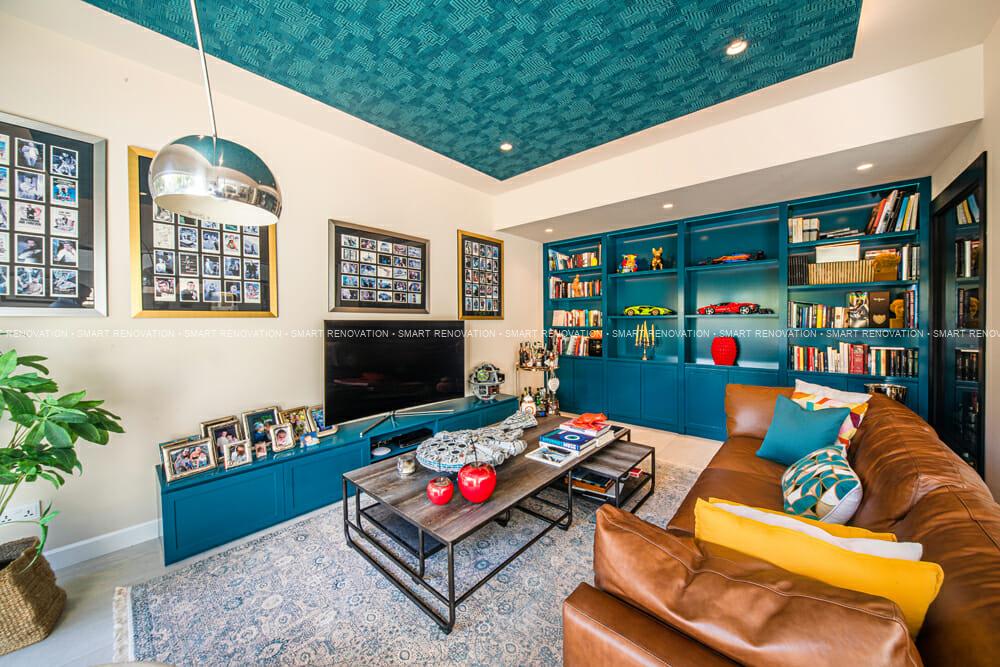 Smart Renovation Design & Fit-Out Company in Dubai presents beautiful Hermes villa living room renovation.