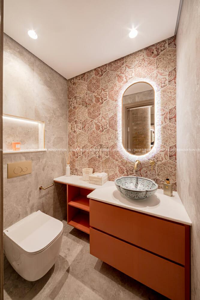 Smart Renovation Design & Fit-Out Company in Dubai presents beautiful Stella Maris villa bathroom renovation.