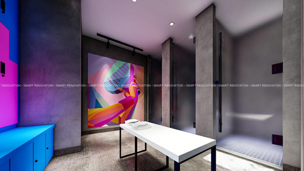 Smart Renovation Design & Fit-Out Company in Dubai presents beautiful Padel Court commercial renovation.