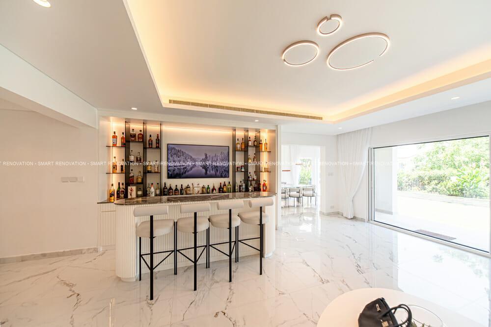 Smart Renovation Design & Fit-Out Company in Dubai presents beautiful Freddy Mercury villa renovation.