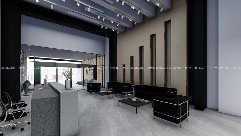 Smart Renovation Design & Fit-Out Company in Dubai presents beautiful commercial renovation.