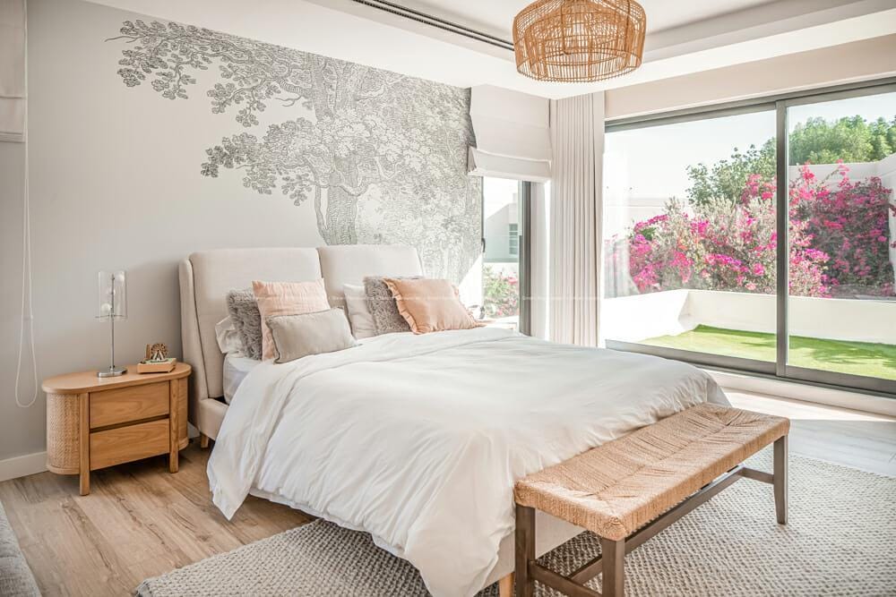 Smart Renovation Design & Fit-Out Company in Dubai presents beautiful Modern Bogota villa bedroom renovation.