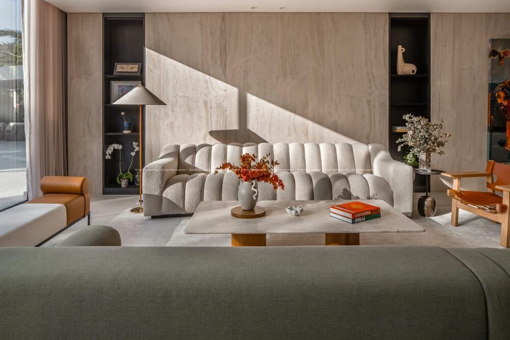 Smart Renovation Design & Fit-Out Company in Dubai presents beautiful Modern Bogota villa renovation interior design & decor.