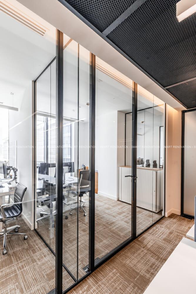 Smart Renovation Design & Fit-Out Company in Dubai presents beautiful Rothschild office renovation.