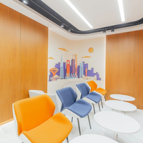 Smart Renovation Design & Fit-Out Company in Dubai presents beautiful Rothschild office renovation.