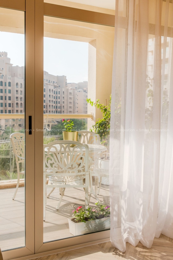 Smart Renovation Design & Fit-Out Company in Dubai presents beautiful Shoreline Apartment renovation.