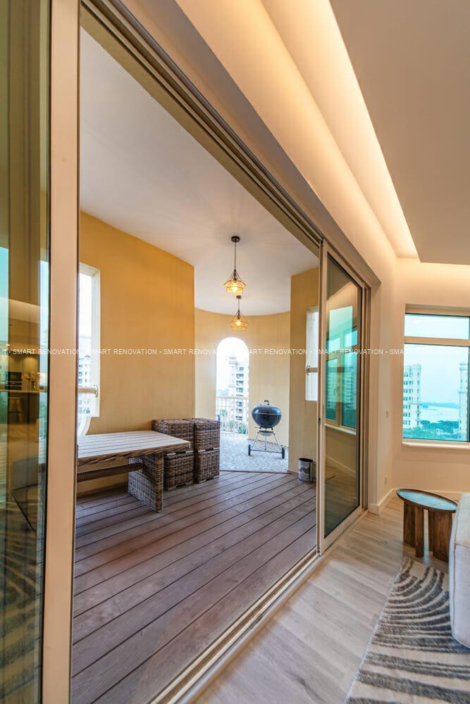 Smart Renovation Design & Fit-Out Company in Dubai presents beautiful Shoreline Apartment renovation.