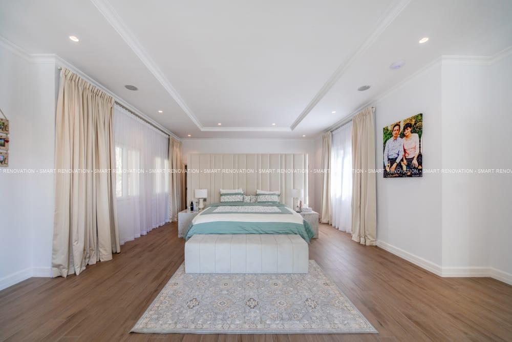Smart Renovation Design & Fit-Out Company in Dubai presents beautiful Hollywood Villa bedroom renovation.
