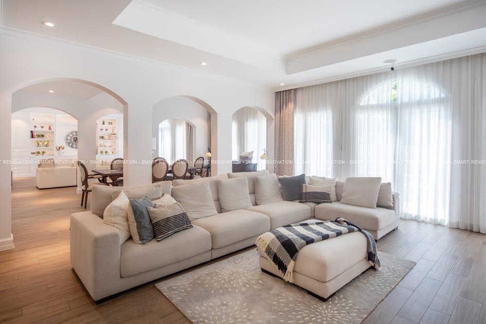 Smart Renovation Design & Fit-Out Company in Dubai presents beautiful Hollywood Villa renovation.