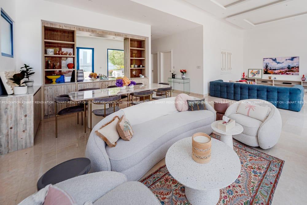 Smart Renovation Design & Fit-Out Company in Dubai presents beautiful Palma Residence villa renovation.