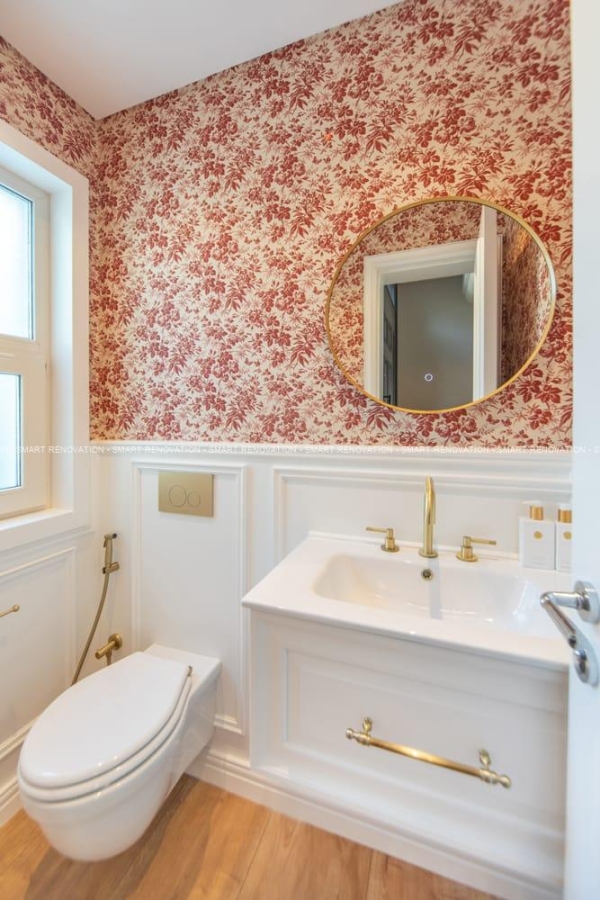 Smart Renovation Design & Fit-Out Company in Dubai presents The Silk Road villa bathroom renovation.