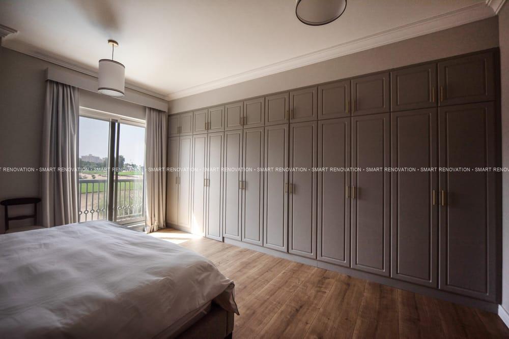 Smart Renovation Design & Fit-Out Company in Dubai presents The Silk Road villa bedroom renovation.