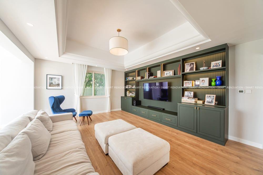 Smart Renovation Design & Fit-Out Company in Dubai presents The Silk Road beautiful living room with interior design and decor.