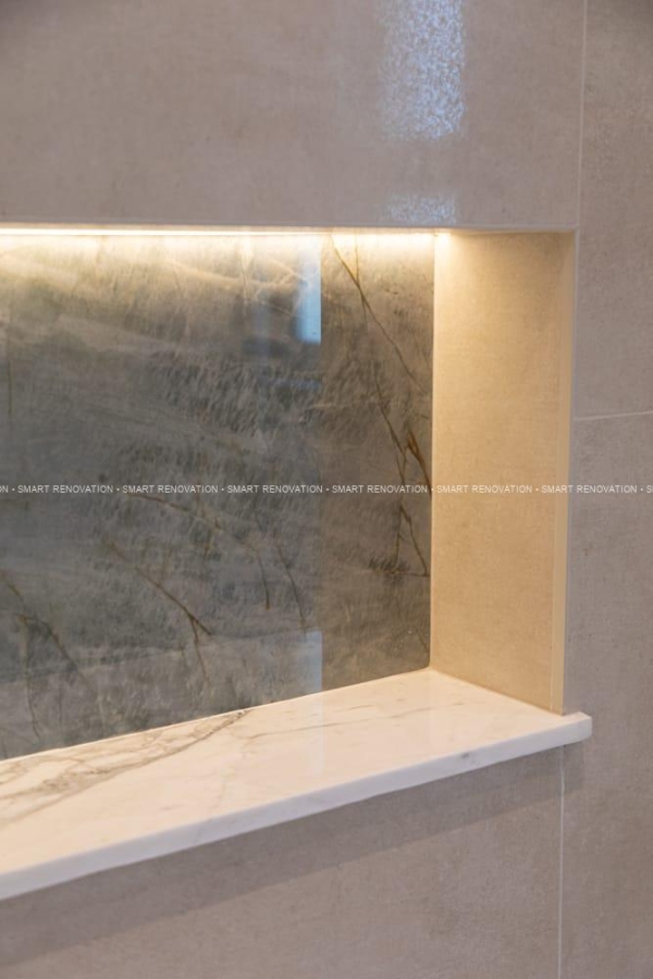 Smart Renovation Design & Fit-Out Company in Dubai presents The Silk Road villa bathroom renovation.