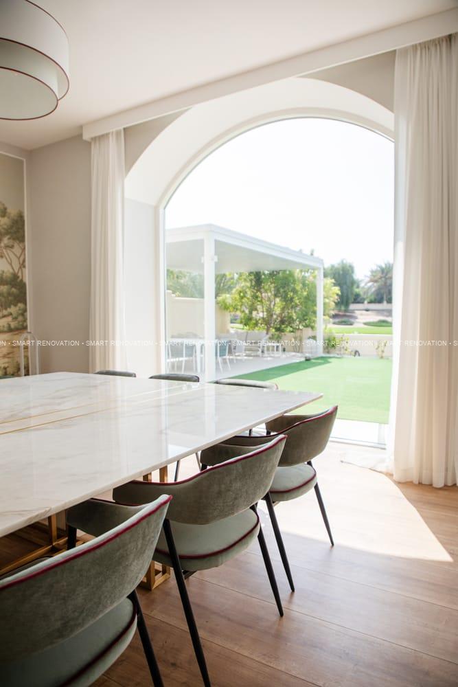 Smart Renovation Design & Fit-Out Company in Dubai presents The Silk Road villa renovation.