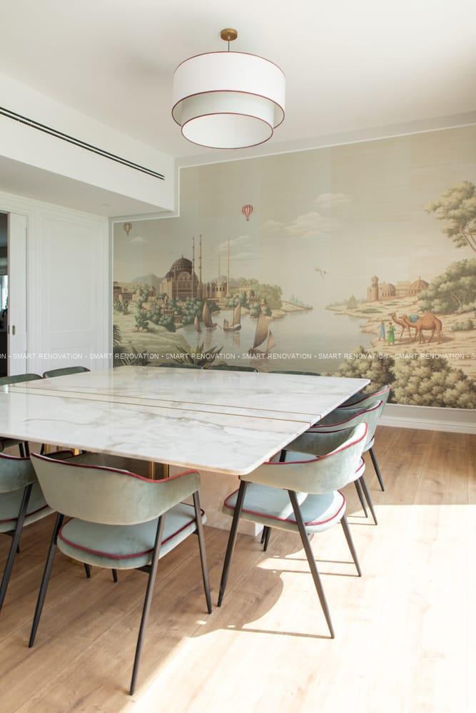 Smart Renovation Design & Fit-Out Company in Dubai presents The Silk Road villa renovation.