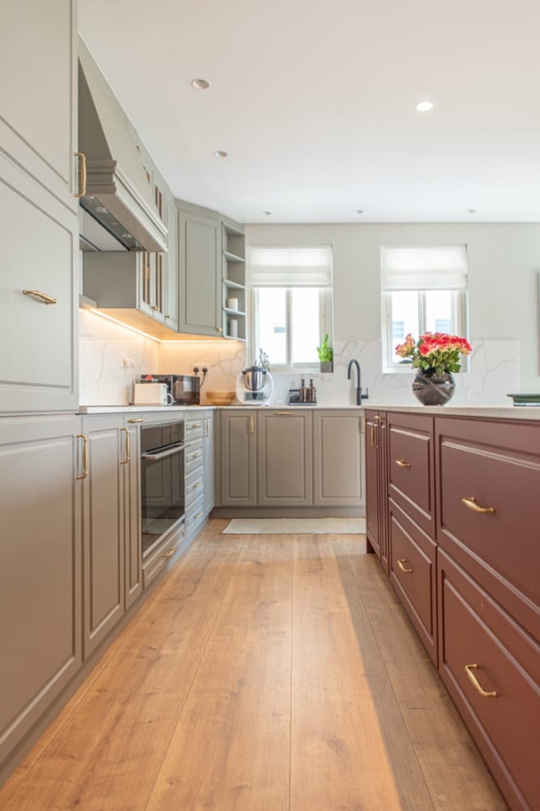 Smart Renovation Design & Fit-Out Company in Dubai presents The Silk Road villa kitchen renovation.