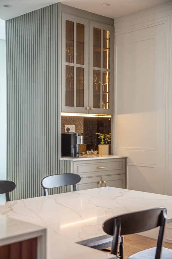 Smart Renovation Design & Fit-Out Company in Dubai presents The Silk Road villa kitchen renovation.