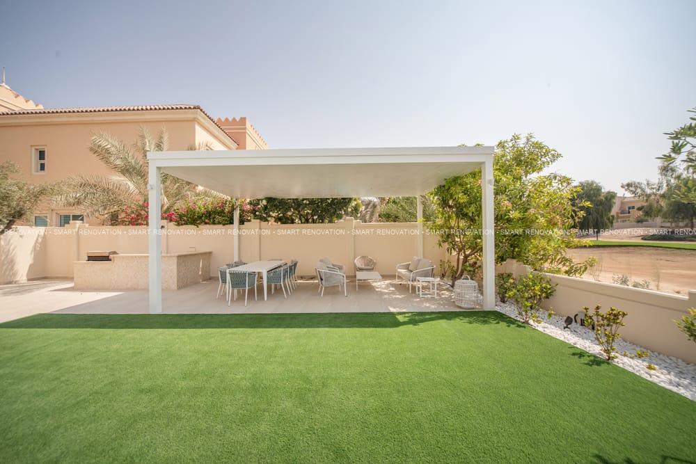 Smart Renovation Design & Fit-Out Company in Dubai presents The Silk Road villa landscape renovation.