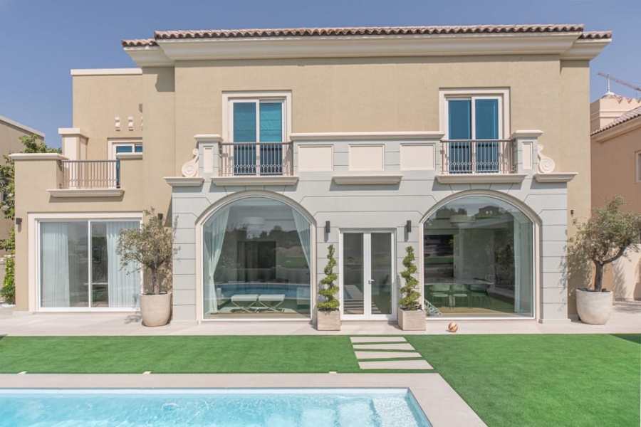 Smart Renovation Design & Fit-Out Company in Dubai presents The Silk Road villa landscape renovation.