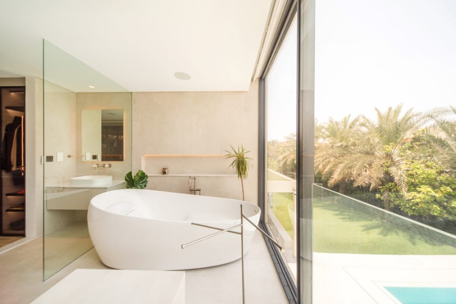 Smart Renovation Design & Fit-Out Company in Dubai presents beautiful Sao Paolo Villa bathroom renovation.
