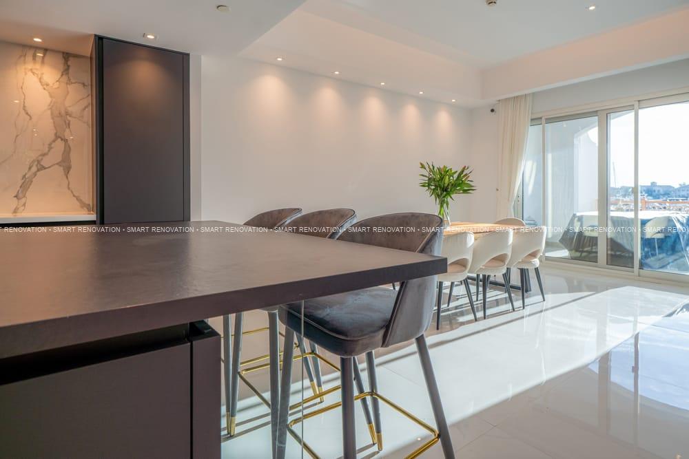 Smart Renovation Design & Fit-Out Company in Dubai presents beautiful Aqua Vista Townhouse renovation.