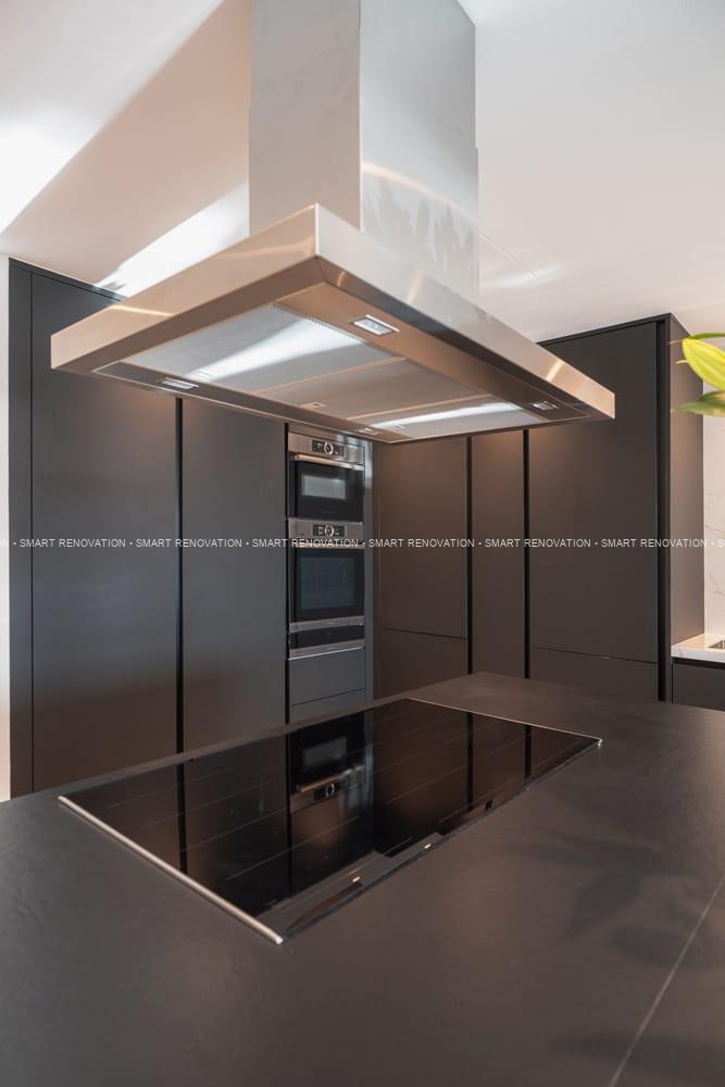 Smart Renovation Design & Fit-Out Company in Dubai presents beautiful Aqua Vista Townhouse kitchen renovation.