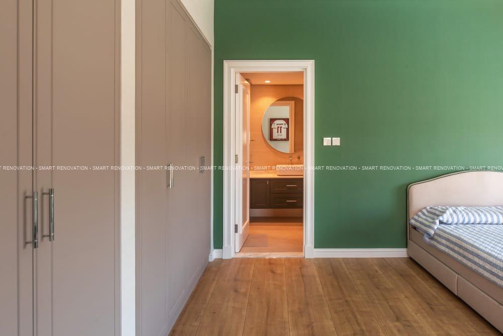 Smart Renovation Design & Fit-Out Company in Dubai presents beautiful Silk Road Villa bedroom renovation.