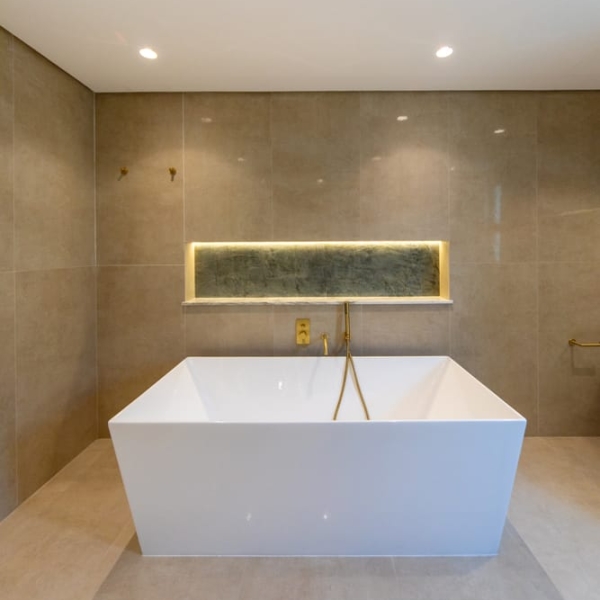 Smart Renovation Design & Fit-Out Company in Dubai presents beautiful Silk Road Villa bathroom renovation.