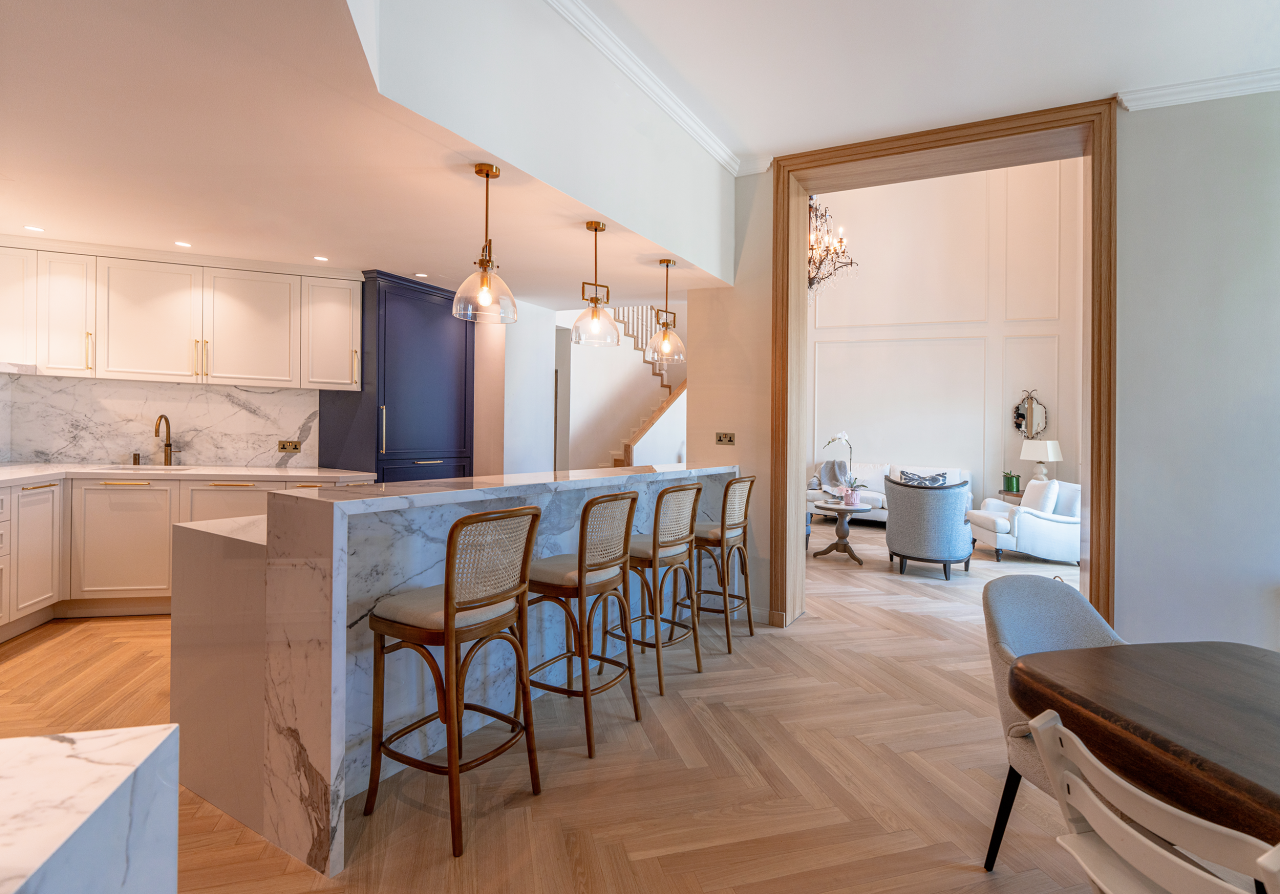 Image showcasing Penthouse Barbados: Luxury Renovation in Palm Jumeirah