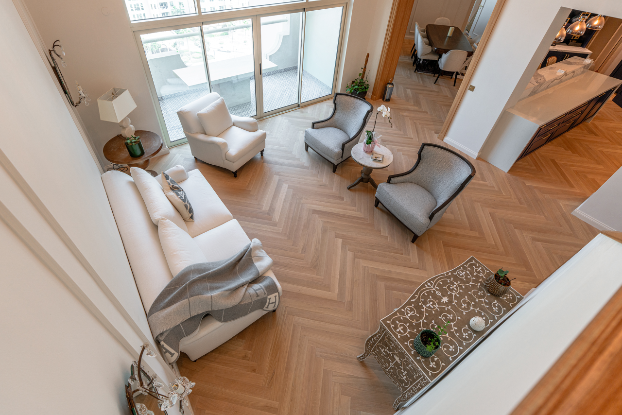 View of Penthouse Barbados: Luxury Renovation in Palm Jumeirah
